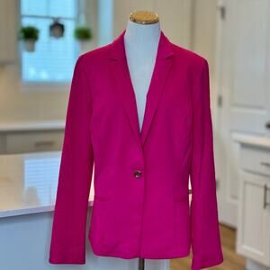 WHBM | Hot Pink Knit Blazer Jacket